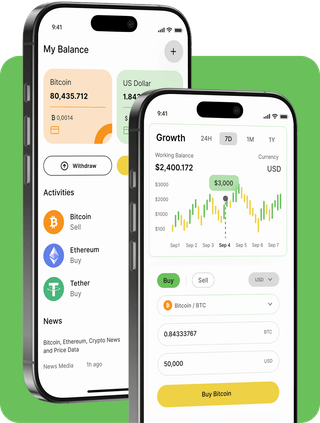 Vortex Edge trading platform with live market data